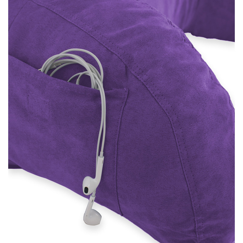 Housse de coussin et insert, Mauve clair
