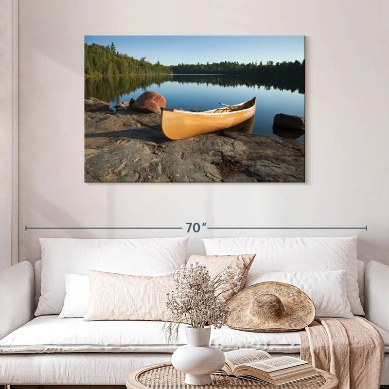 Senne Canoe, 30" H x 45" W
