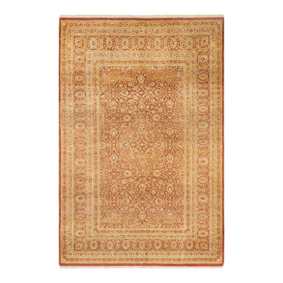 Classic One-of-a-Kind 6' 2" X 9' 4" Hand Knotted Area Rug