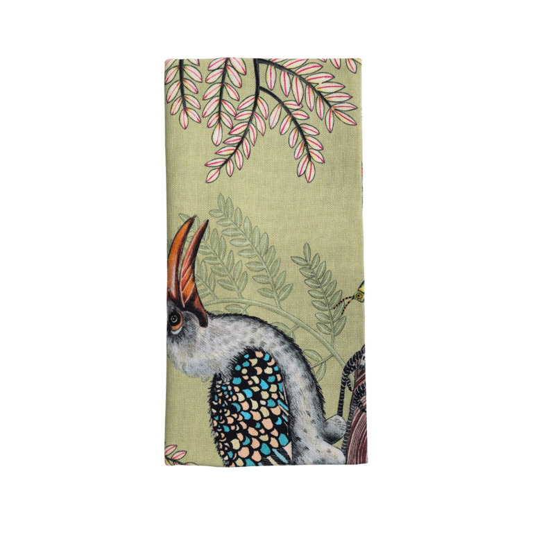 Hornbill Garden Tea Towel - Delta