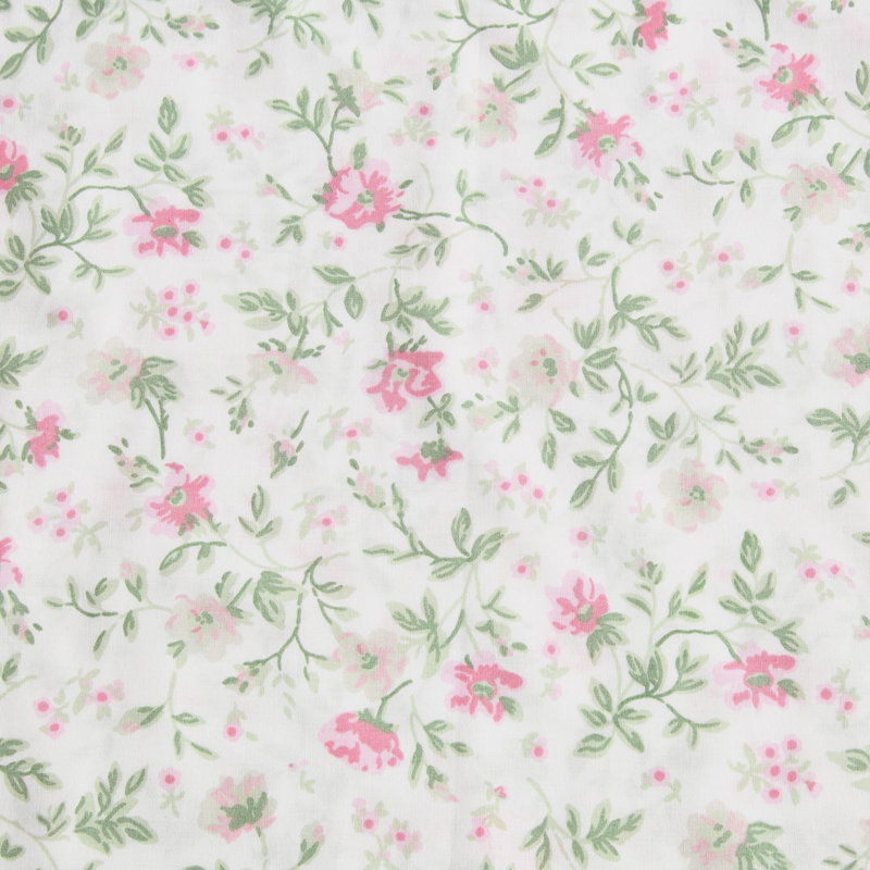 Ensemble de draps en percale de coton Percale Novelty Laura Ashley, Ensemble de draps pour lit simple avec une taie d'