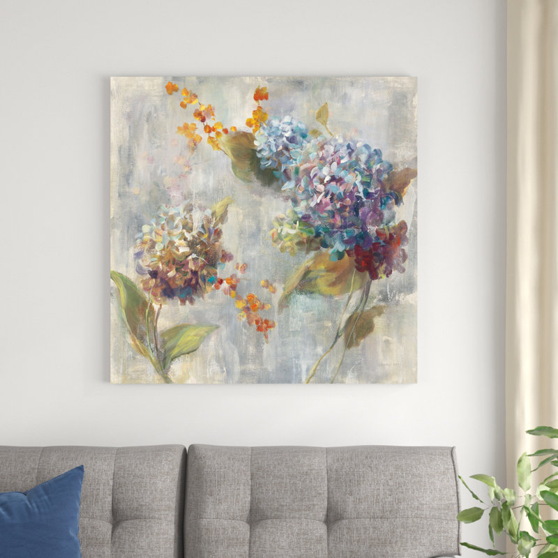 Hortensia d'automne II, H 36 po x l 36 po
