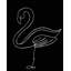 Silly Flamingo Painting by Adam Mowery-70658265