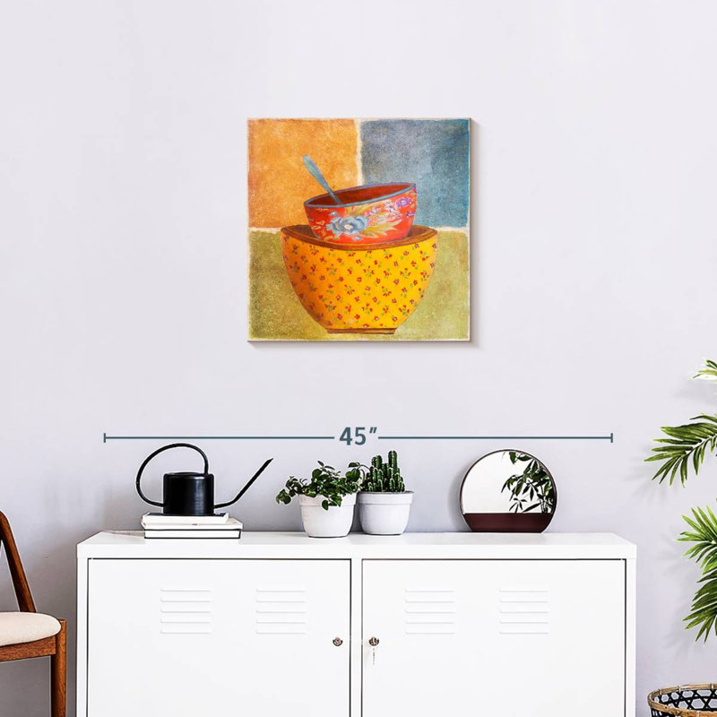 Senne Collage Bowls II, 20" H x 20" W