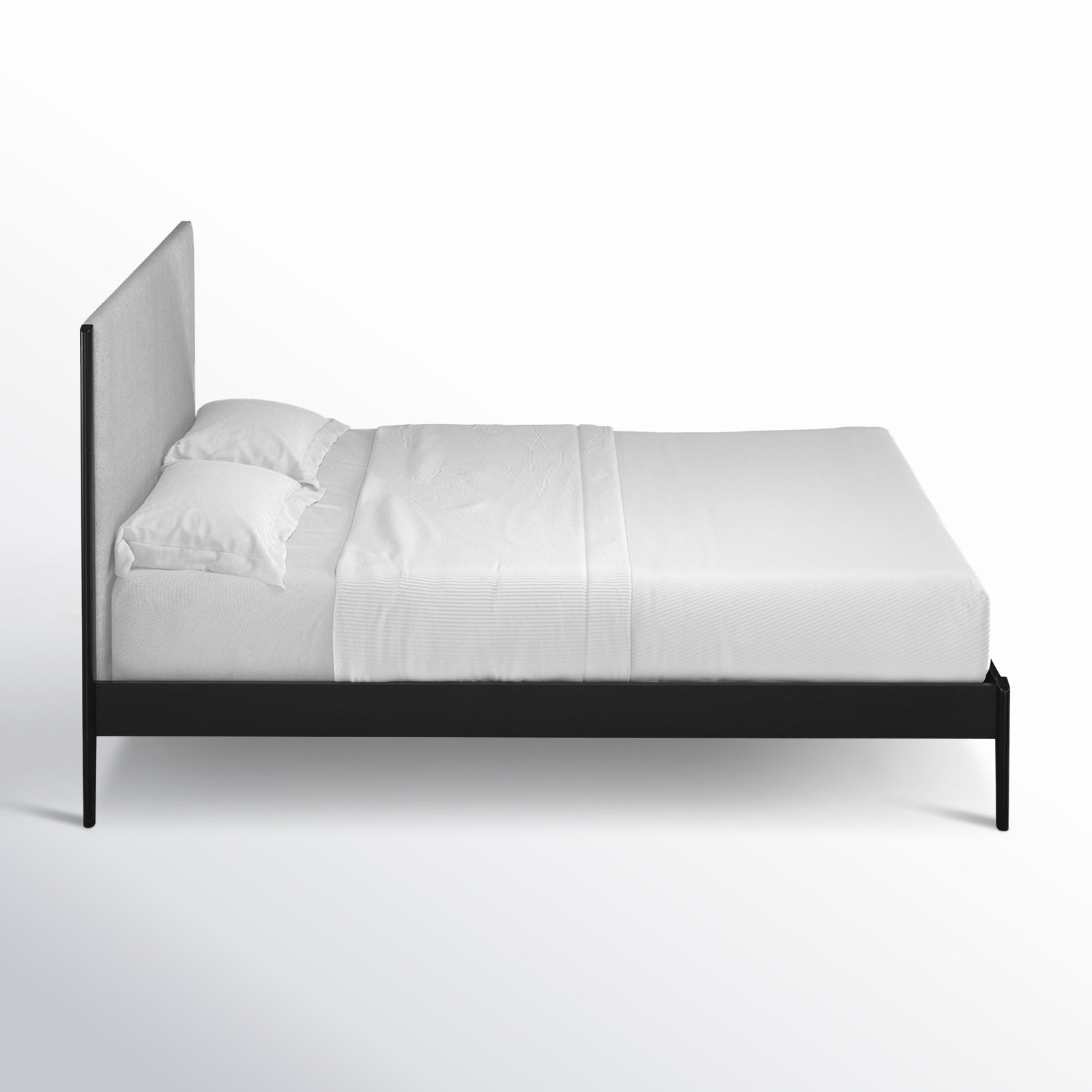 Javi Platform Bed, King, Black