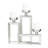 16.4'' H Metal Tabletop Candelabra