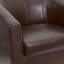 Chaise d'invité en cuir reconstitué-116723256