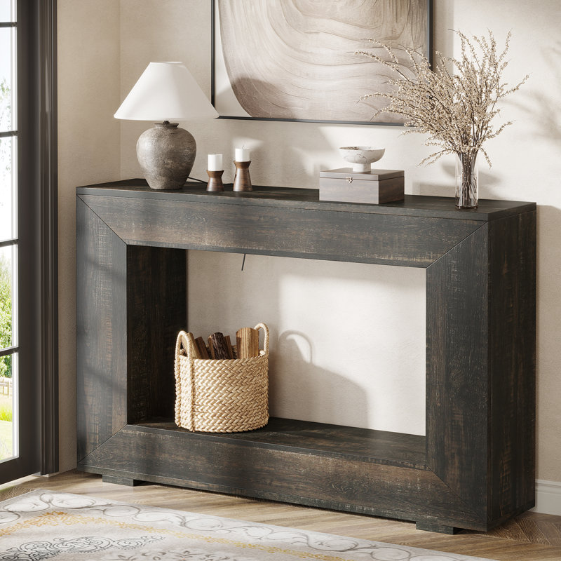 Breisch 47.2'' Console Table, Black