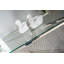 Cherita 120cm Glass Top Console Table