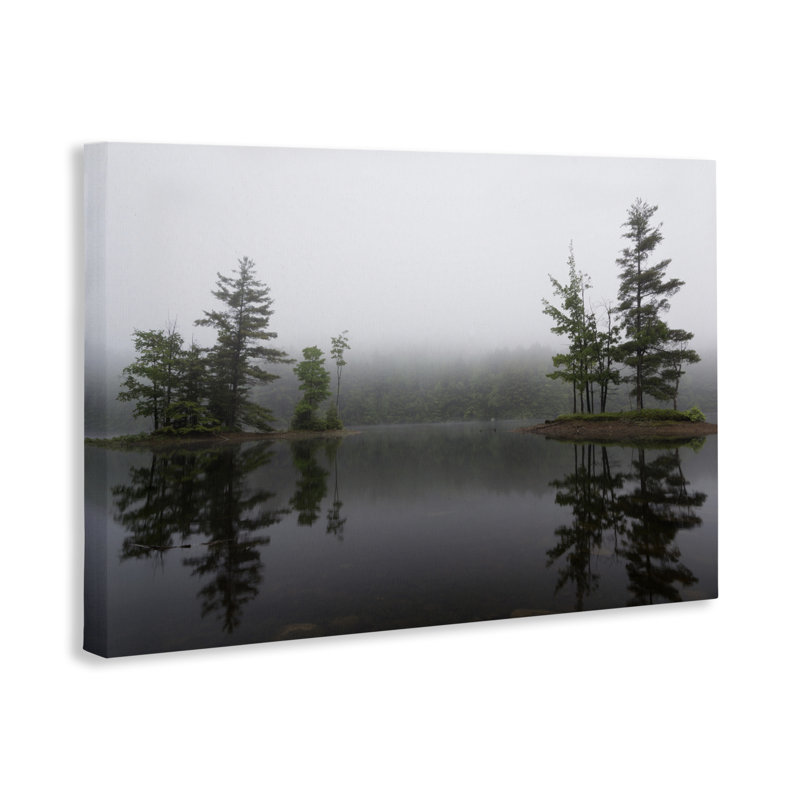 Toile Adirondack Lake Reflections, conception de James Rodewald, H 16 po x l 24 po