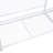 Garde-robe de style ouvert avec rails suspendus, tablettes et tiroirs-106498481