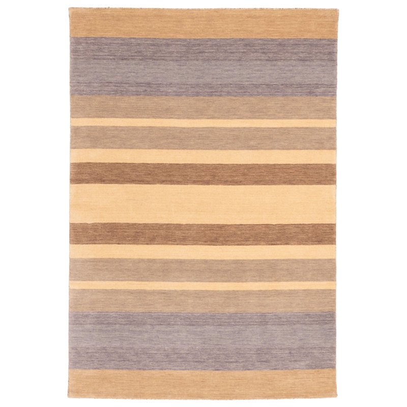 Tapis ivoire Kashkuli Gabbeh 5 pi 3 po x 7 pi 8 po