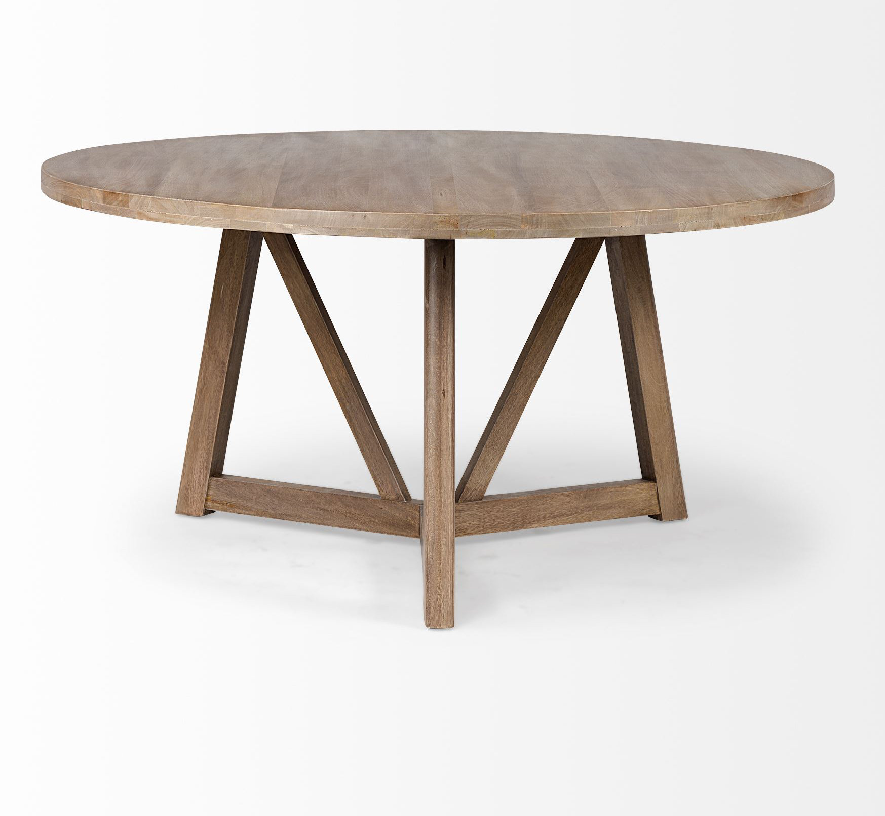Joss & Main Zealand Round Solid Wood Dining Table - Wayfair Canada