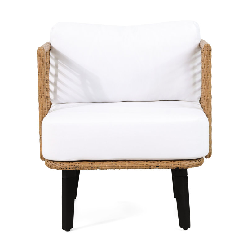 Club Outdoor Comfort Chair - Cool Look With Water- Upholstery & For Hip Design Cushions Legs
