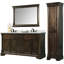 Meuble-lavabo double 61 po
