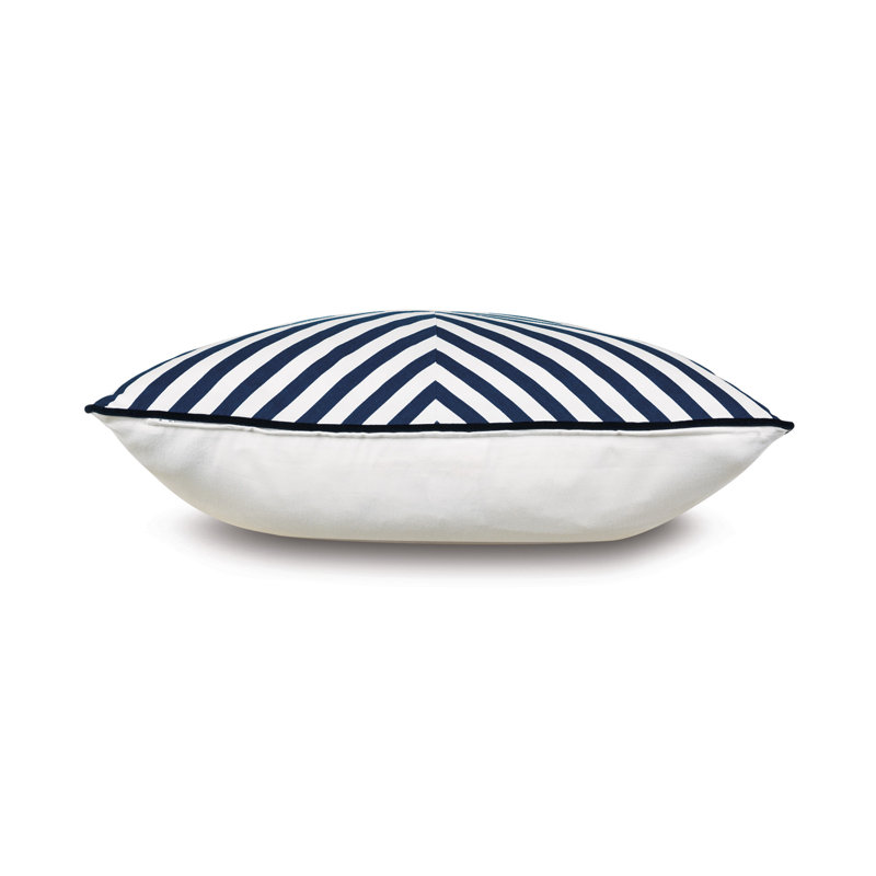 Summerhouse Square Pillow Cover & Insert, Feather