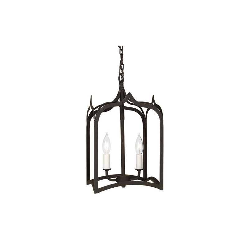 Lourdes 2 - Light Lantern Pendant, Matte black