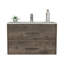 Meuble-lavabo mural, salle de bain (SANS ROBINET INCLUS)
