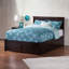 Lit plateforme en bois massif avec pied de lit et tiroirs de rangement Fogarty-1036628599-1036629498
