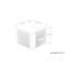 Pouf Atkinson - brun clair