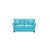 Lin turquoise est en rupture de stock