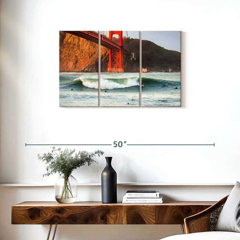 Surf Wave, 20" H x 33" W