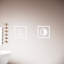48.5mm W 70mm H Wall Mounted Optional Frameless Medicine Cabinet Mirror 2 Fixed-1417956479