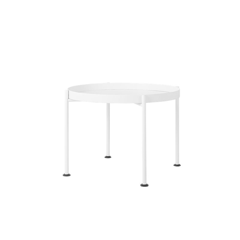 Mahalia Four Leg Coffee Table, H45 x L60 x W60cm, White