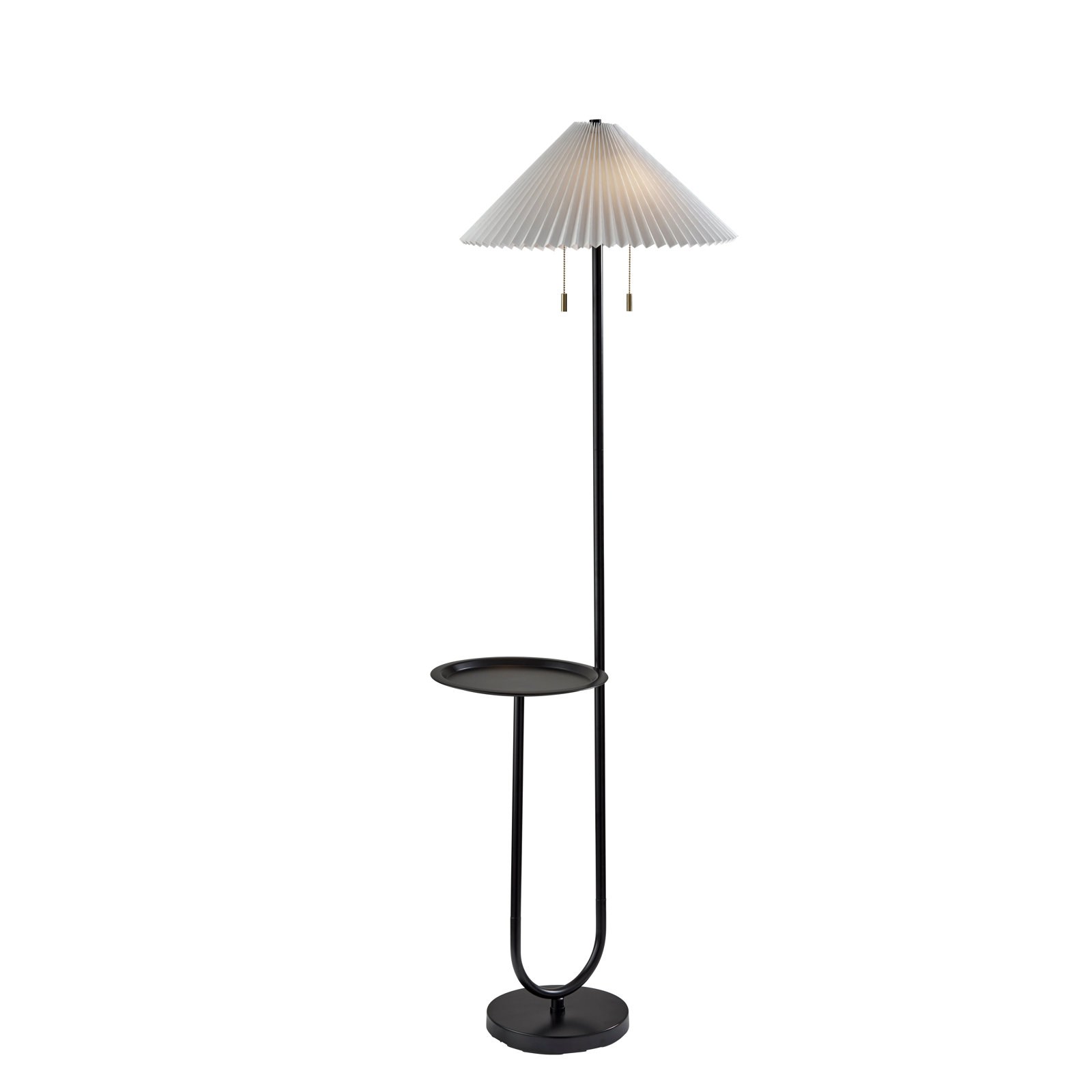 63" Floor Lamp, Black