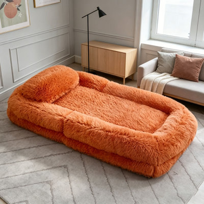 Human  Dog Bed,Lazy Sofa,5-Position Adjustable Convertible