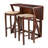 Zachariah 2 - Person Solid Wood Solid Wood Top Trestle Dining Set-1683679481