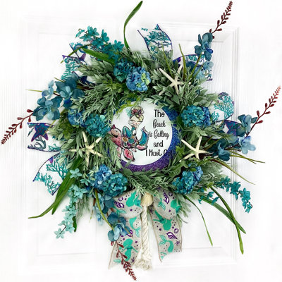 Handcrafted Fresh (Live) Rosemary 24'' Wreath