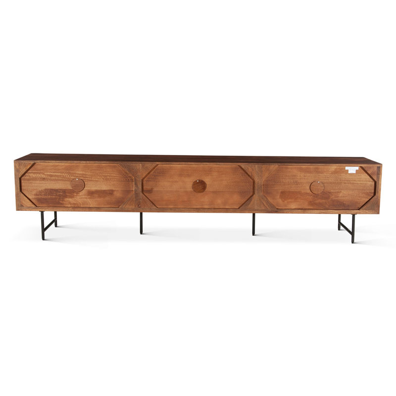 Kehler TV Stand for TVs up to 88", Brown