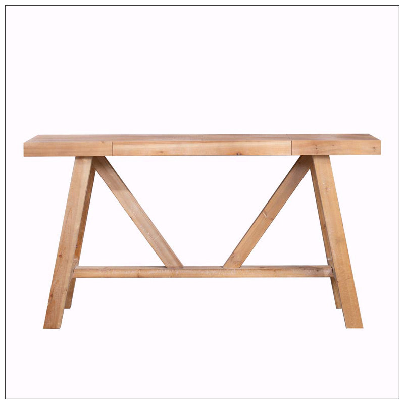 Console en bois 58,5 "