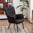 Comfortable Modern Armchair with Sturdy Metal Legs and Soft Padding for Various Rooms-637222866-616620692