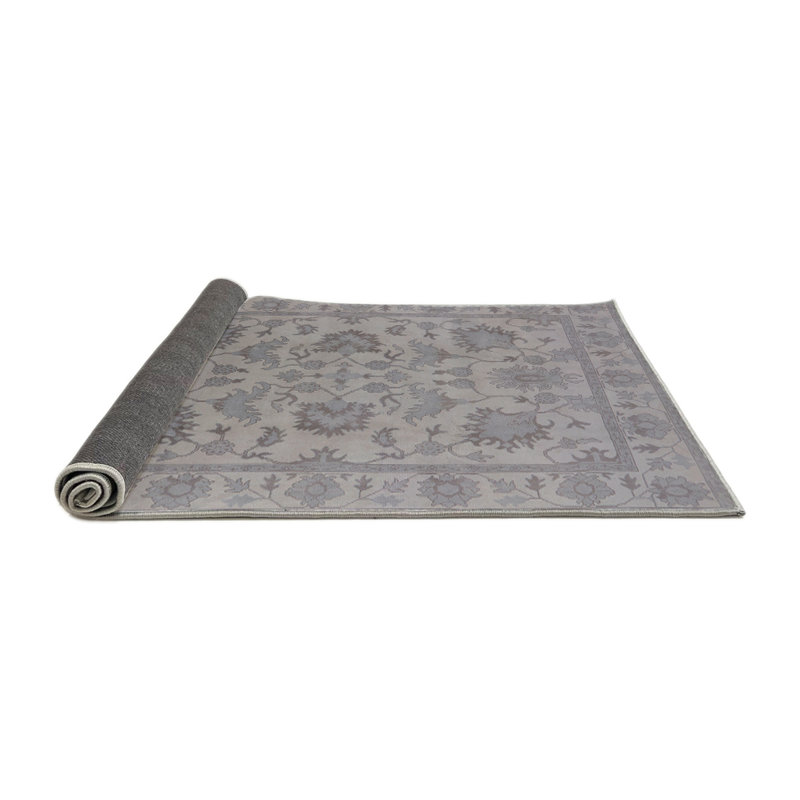Tapis oriental beige / gris / brun Arshavir, Rond 6 pi