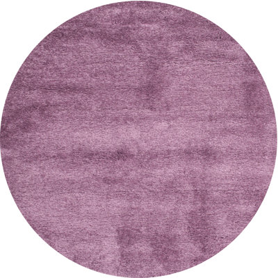 Tapis de zone mauve contemporaine Rizokarpaso