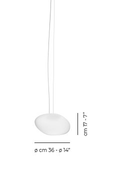 Neochic Suspension M White Matt Nickel - White L22gg Ul, 86" H x 14" W x 11" D, 2700 Kelvins, Yes