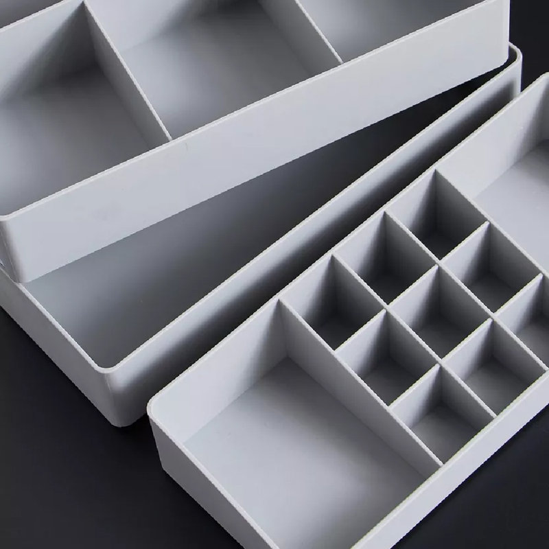 Organisateur de maquillage / cosmétiques / bijoux de luxe - Rangement de plateaux empilables
