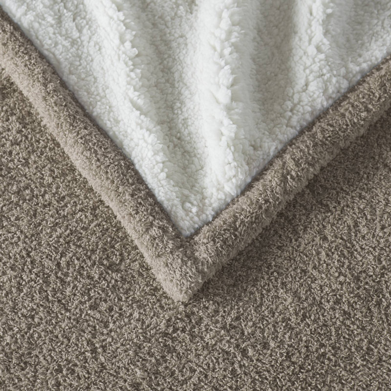 Jeté luxueux chauffant en polyester de conception moderne confortable à l'intérieur