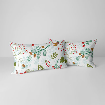 Housse de coussin rectangulaire Yuletide Magic