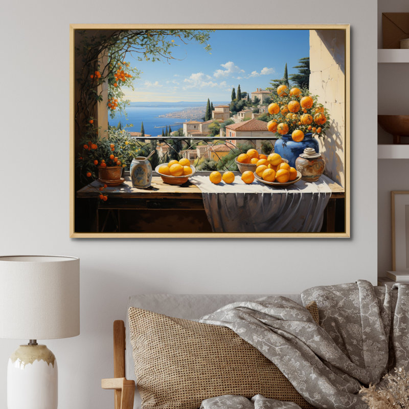 Maridith French French Bliss In Provence II - France, reproduction d'art sur toile encadrée, Cadre naturel flottant