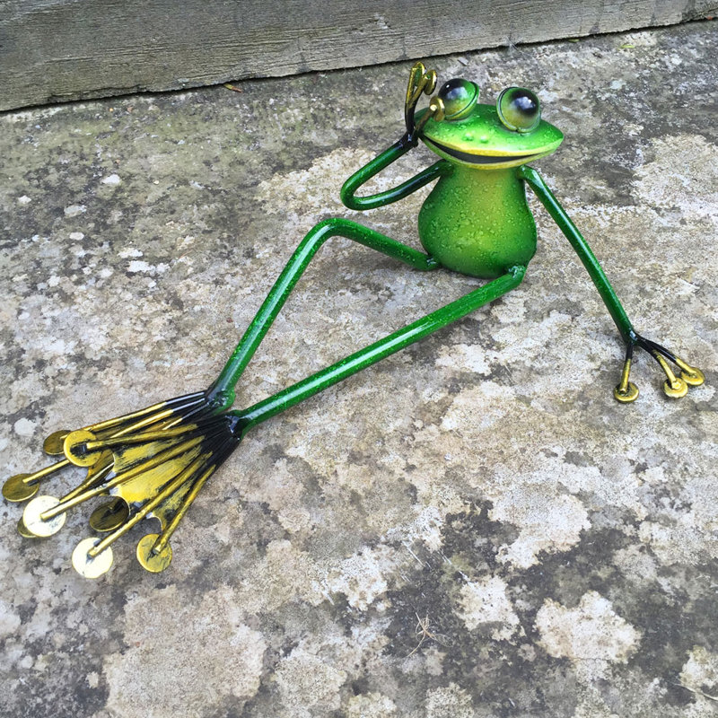 Animal Animals Weather Resistant Metal Garden Statue