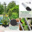 Lit de jardin avec treillis