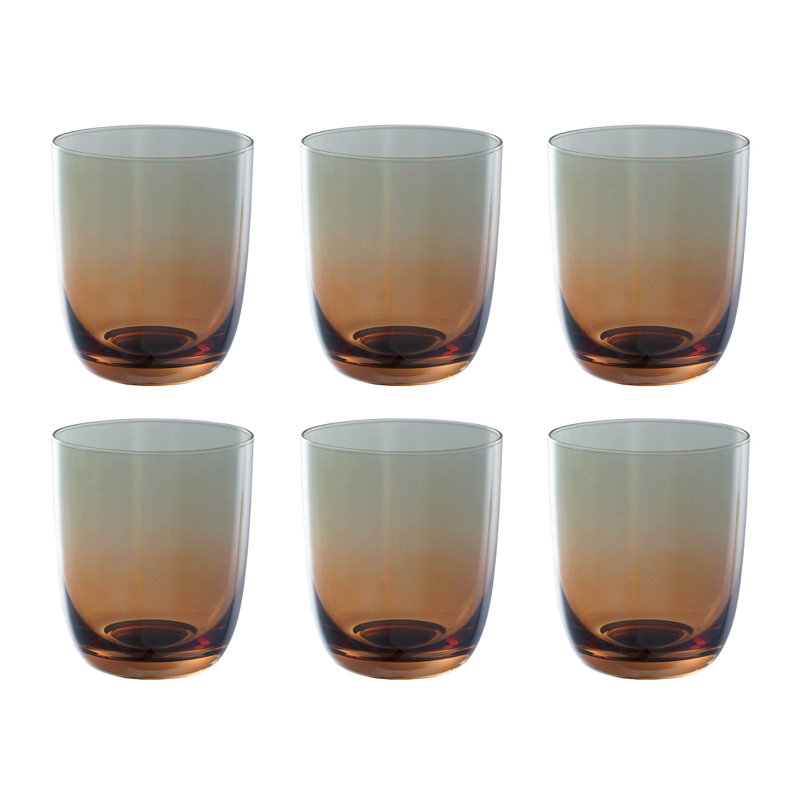 Verre à boire au fini irisé