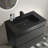 30'' Single Bathroom Vanity with Ceramic Top-92615200