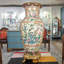 Rose Canton Porcelain Luxury Vase with Bronze Ormolu