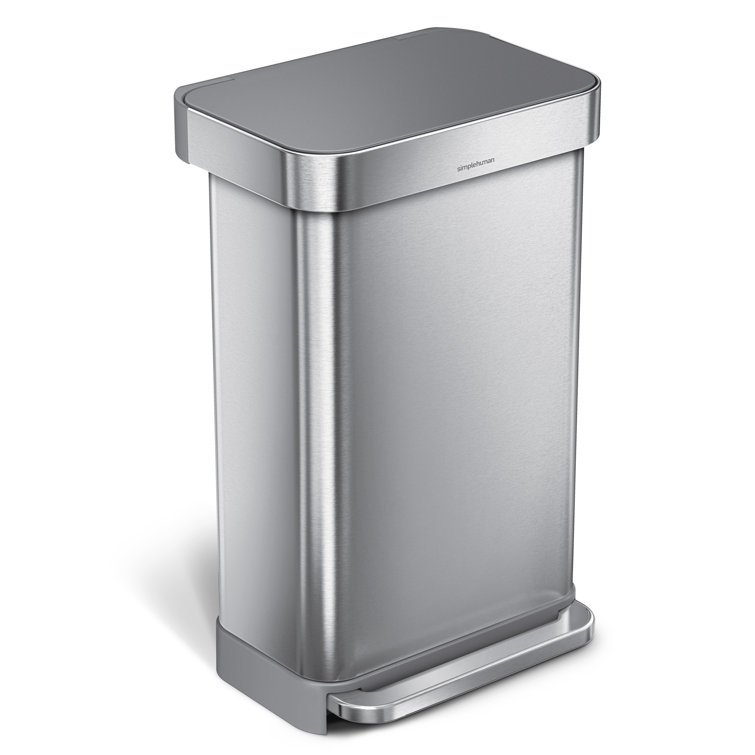 Simplehuman Modern Trash Can Has Auto-Opening Sensor and Holds