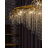 Eclectic 26 Light Gold Branch With Crystal Chandelier-29552732