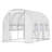 Outsunny Walk-In Tunnel Greenhouse With Zippered Mesh Door And 8 Mesh Windows-114766837-114766840